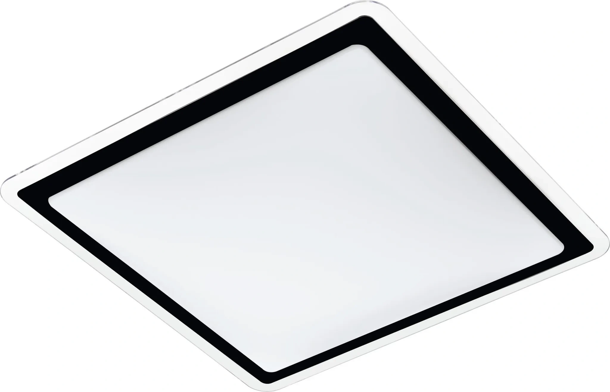 EGLO LED Deckenleuchte Competa 2 – Wand- & Deckenlampe, Weiß/Schwarz/Klar EGLO LED Deckenleuchte Competa 2 – Wand- & Deckenlampe, Weiß/Schwarz/Klar