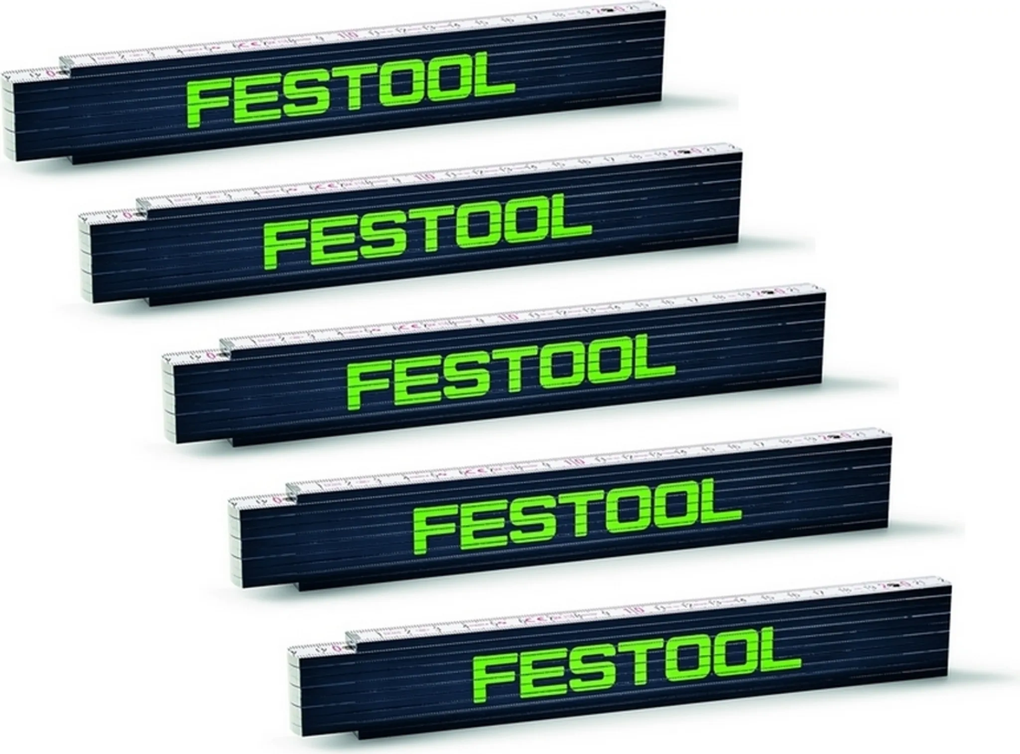 Festool Meterstab MS – 2 m, 10 Glieder, Holz Festool Meterstab MS – 2 m, 10 Glieder, Holz