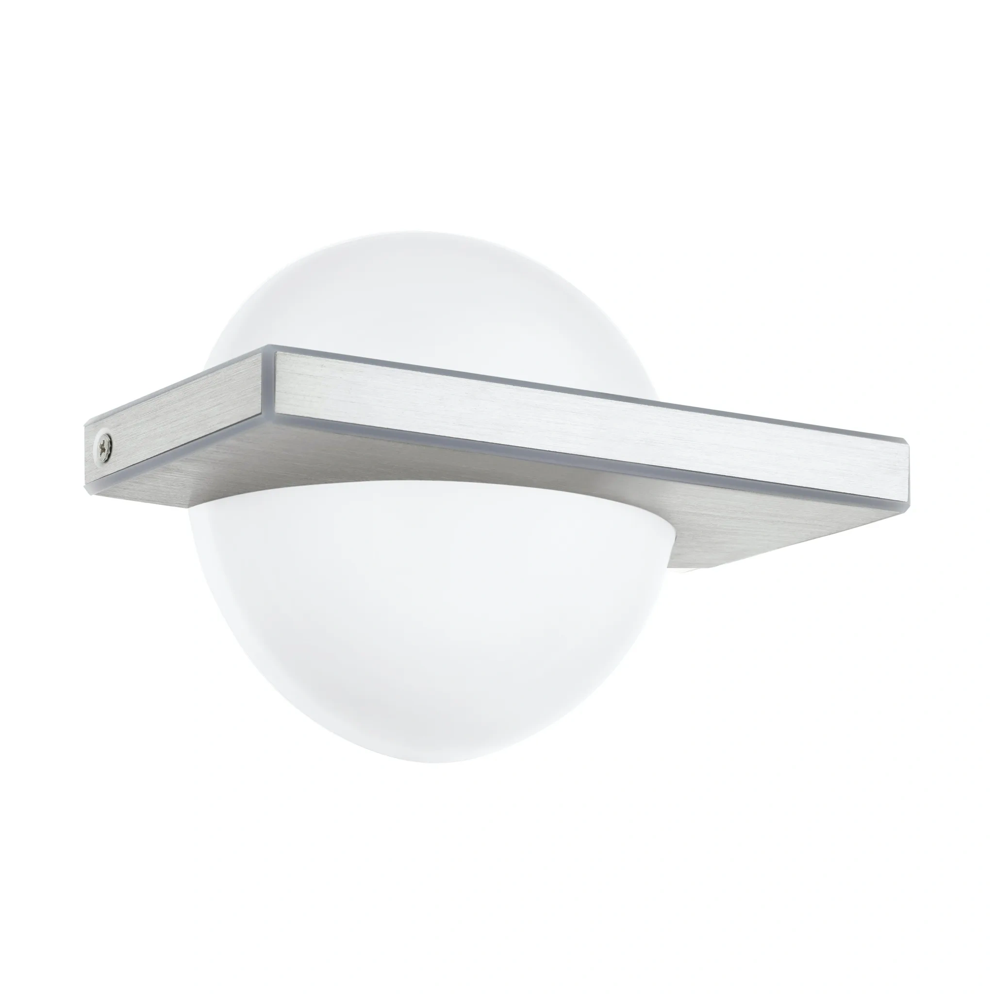 EGLO Boldo LED Wandleuchte – Aluminium / Weiß, 8,2W EGLO Boldo LED Wandleuchte – Aluminium / Weiß, 8,2W