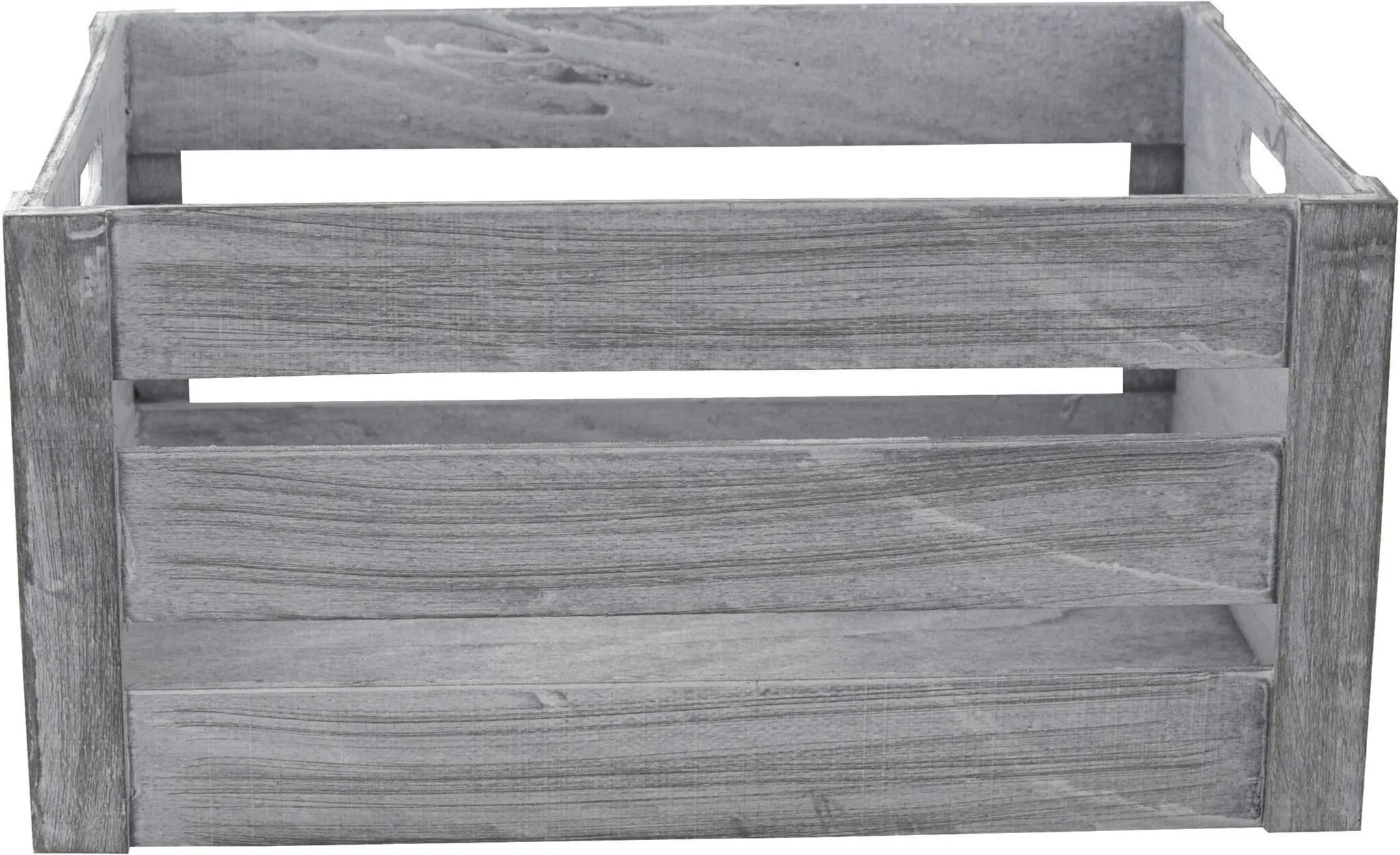 Holz Kiste in Grau-Weiß 4er Set – 25, 30, 35 & 40 cm, Vintage-Aufbewahrungsbox Holz Kiste in Grau-Weiß 4er Set – 25, 30, 35 & 40 cm, Vintage-Aufbewahrungsbox