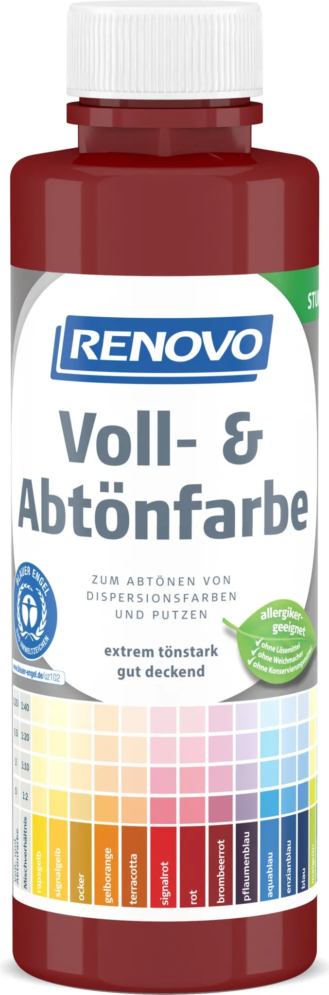 Voll- und Abtönfarbe 500 ml – Brombeerrot Voll- und Abtönfarbe 500 ml – Brombeerrot