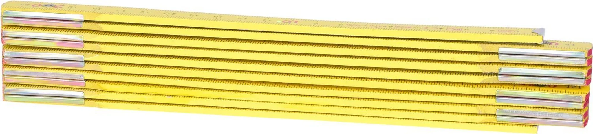 KS Tools Gliedermaßstab – 2 m, Buchenholz, gelb KS Tools Gliedermaßstab – 2 m, Buchenholz, gelb