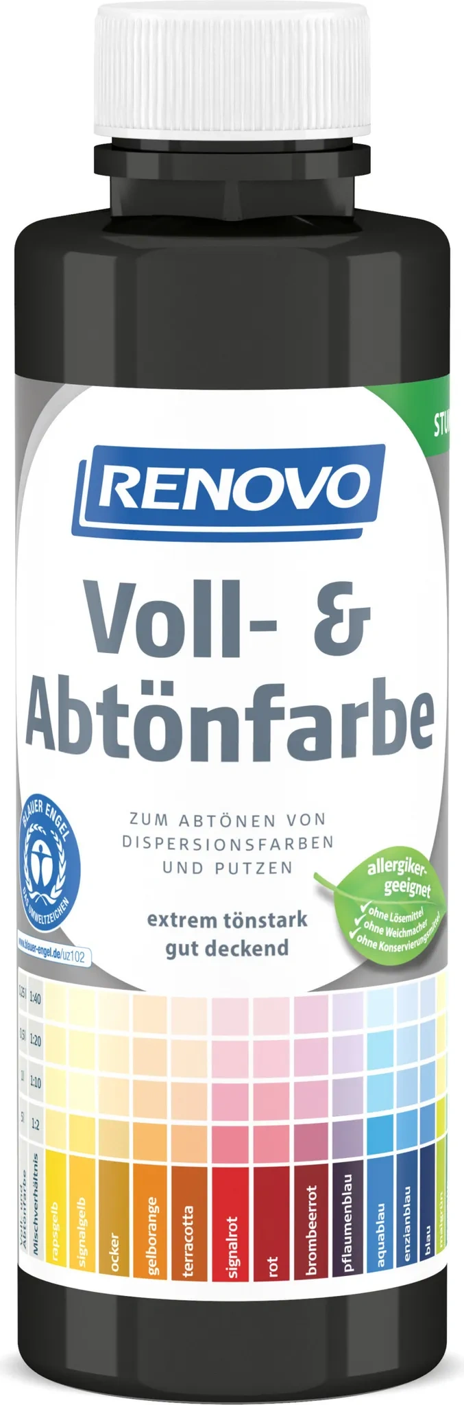 Voll- und Abtönfarbe 500 ml – anthrazitgrau Voll- und Abtönfarbe 500 ml – anthrazitgrau