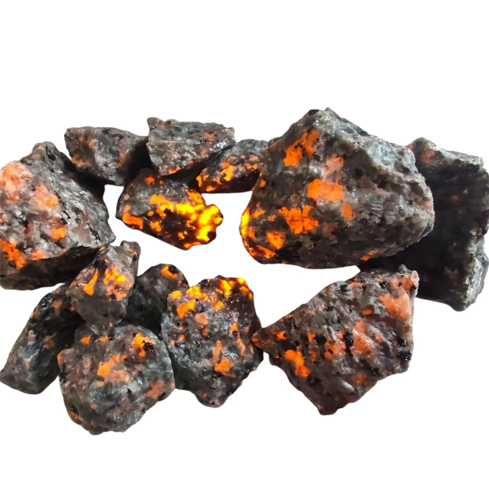 Yooperlite Naturstein Flammenform – fluoreszierend & einzigartig, Unikat für Meditation & Energiearbeit Yooperlite Naturstein Flammenform – fluoreszierend & einzigartig, Unikat für Meditation & Energiearbeit
