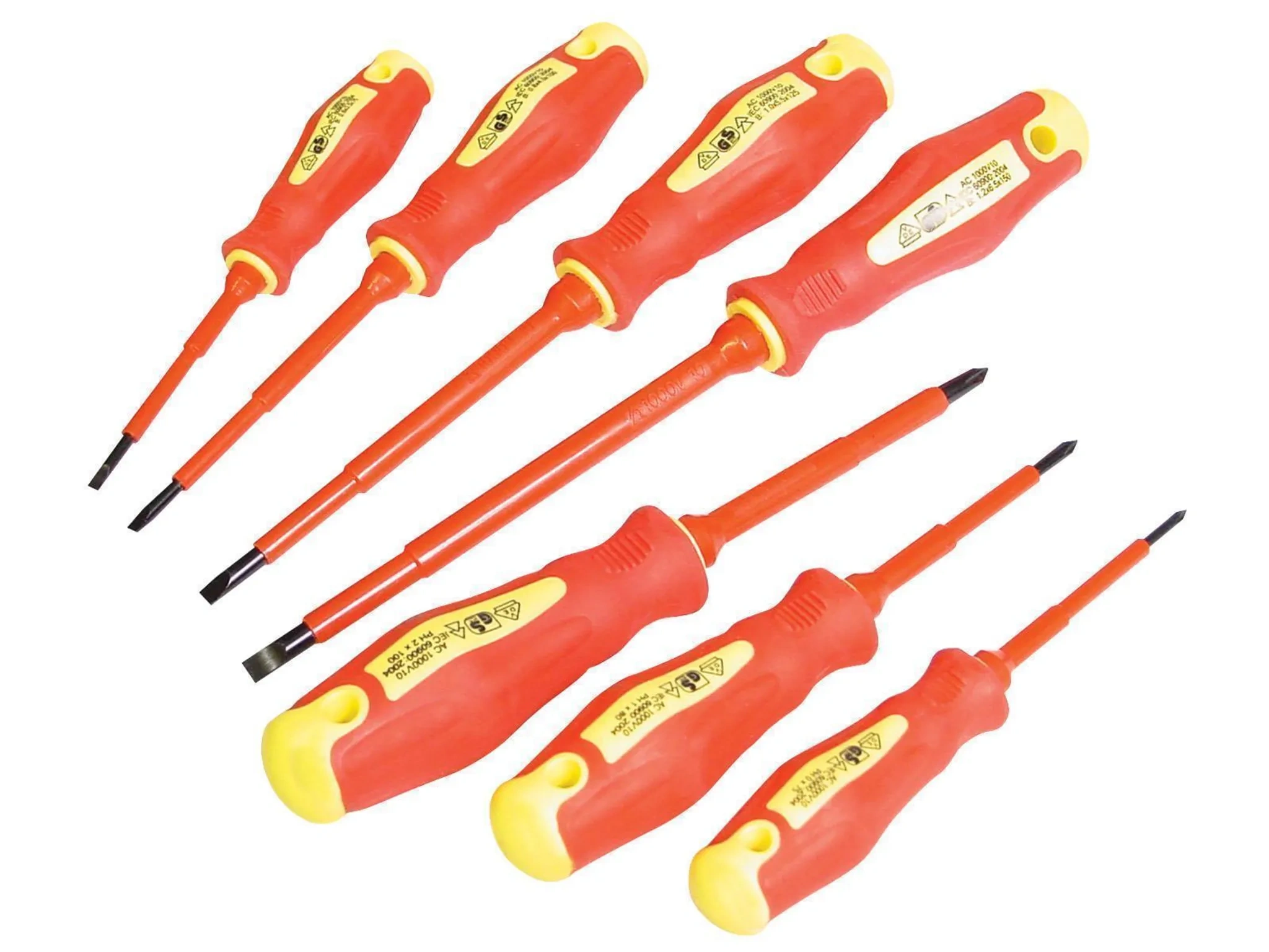 ToolTech Schraubendreher-Set – 7-teilig, isoliert, PH + SL, Softgrip ToolTech Schraubendreher-Set – 7-teilig, isoliert, PH + SL, Softgrip