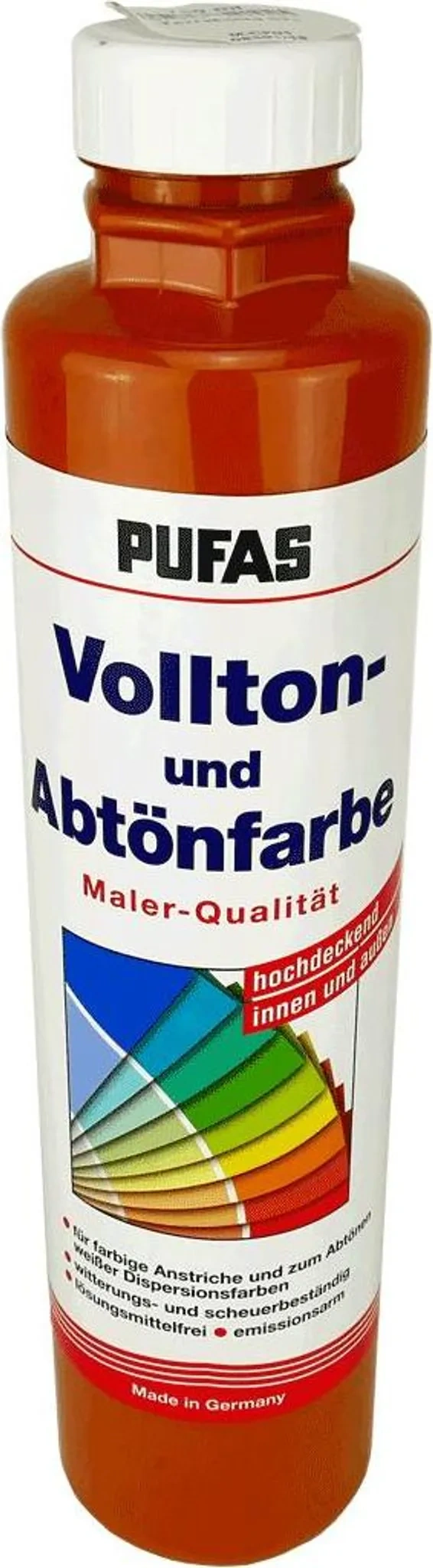 PUFAS Vollton- und Abtönfarbe 750 ml – Terrakotta PUFAS Vollton- und Abtönfarbe 750 ml – Terrakotta