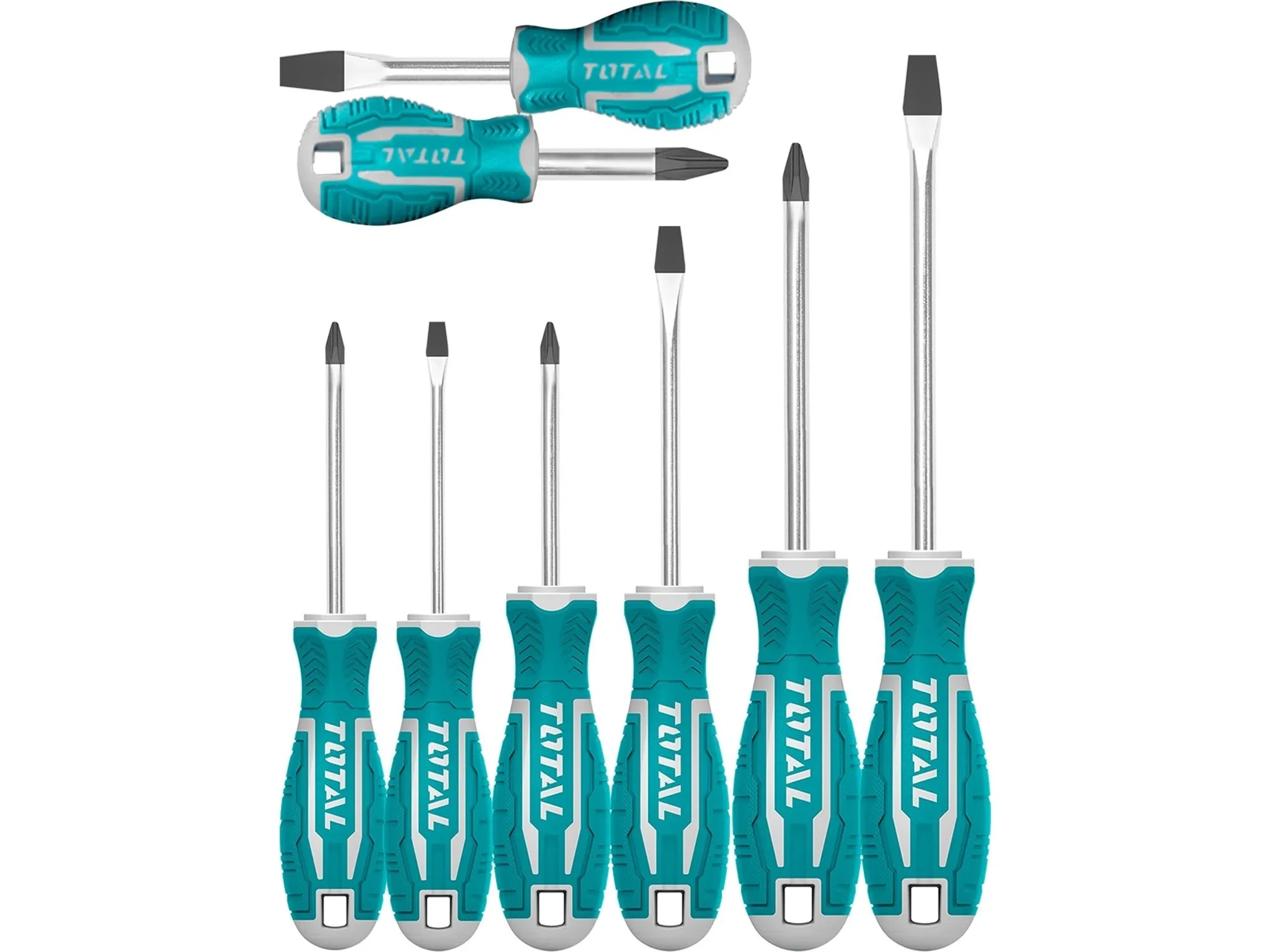Schraubendreher Total – 8er-Set THT250608 Schraubendreher Total – 8er-Set THT250608